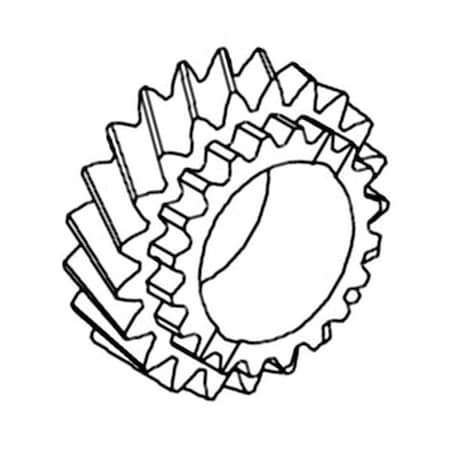 Aftermarket Transmission Countershaft Gear Fits John Deere Fits JD 300 300B 301 302 4 T21981